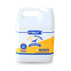 Aceite Natural Caballo — Suplemento nutricional para equinos 3.79 litros