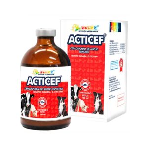 Acticef 100 ml — Antibiótico de amplio espectro para bovinos 100 ml