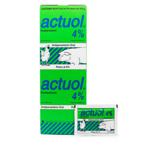 Actuol® 4% — Antiparasitario Oral de amplio espectro para Bovinos 50 sobres