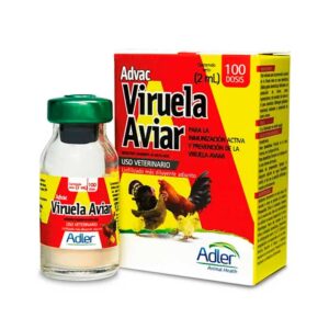 Advac Viruela Aviar 100 Dosis — Vacuna viva liofilizada para Aves 100