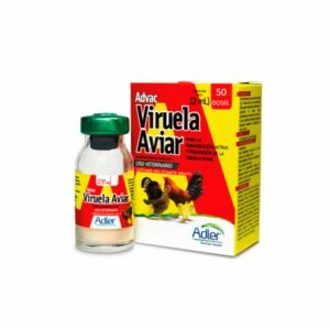Advac Viruela Aviar — Vacuna liofilizada de virus activo para Aves 50 Dosis