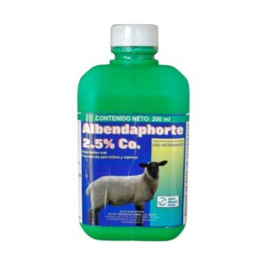 Albendaphorte 2.5% Co. — Antiparasitario interno para bovinos 200 ml
