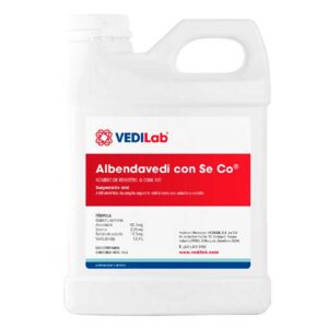 Albendavedi con Se Co — Antihelmíntico de amplio espectro para Bovinos 1 Litro