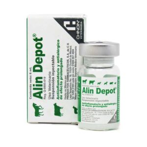 Alin Depot — Antiinflamatorio y antialérgico de efecto prolongado para Bovinos 6 ml