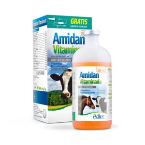 Amidan Vitaminado — Reconstituyente vitamínico para bovinos y caballos 500 ml