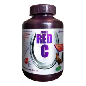 Amino Red C Oral — Suplemento vitamínico y mineral con hierro y selenio para equinos 250 ml