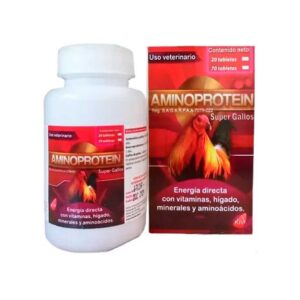Aminoprotein Super Gallos — Suplemento vitamínico-mineral con aminoácidos y energía para Aves