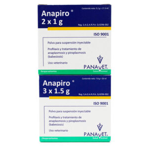 Anapiro® — Antibiótico y antiprotozoario inyectable para bovinos