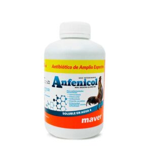 Anfenicol 500 ml — Antibiótico de amplio espectro para Aves 500 ml