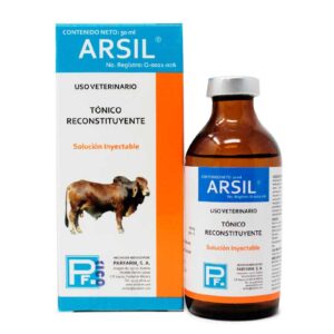Arsil — Tónico reconstituyente y suplemento arsenical para bovinos y caballos 50 ml
