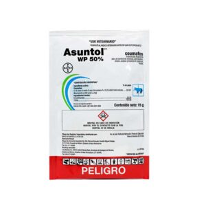 Asuntol WP 50% — Insecticida y Acaricida para Bovinos 15 g