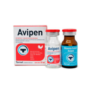 Avipen 10 ml — Antibiótico combinado para aves 10 ml
