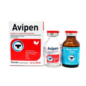 Avipen 20 ml — Antibiótico y antiséptico respiratorio para Aves 20ml