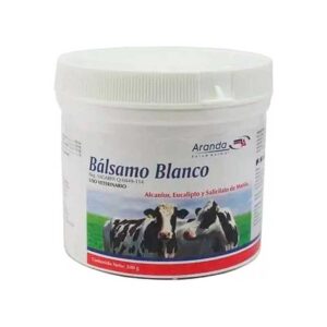 Bálsamo Blanco — Pomada antiinflamatoria y rubefaciente para bovinos, caballos, aves y cerdos 240 g