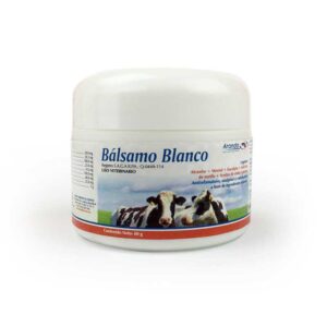 Bálsamo Blanco — Pomada antiinflamatoria y rubefaciente para bovinos y caballos 60 g