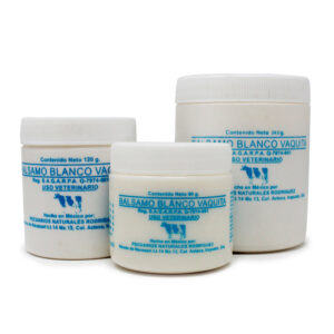 Bálsamo Blanco Vaquita — Bálsamo antiinflamatorio tópico para bovinos