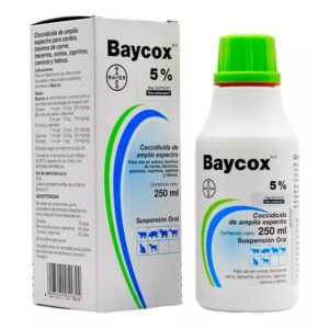 Baycox 5% — Anticoccidiano y antiprotozoario para bovinos 250 ml