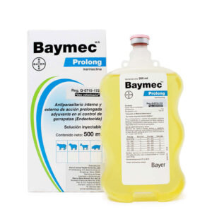 Baymec® Prolong — Antiparasitario interno y externo para bovinos 500 ml