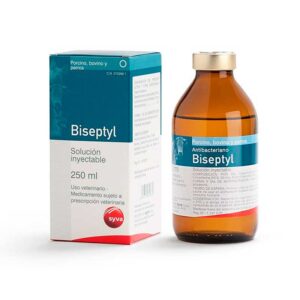 Biseptyl 250 ml — Antibiótico de amplio espectro para bovinos 250 ml