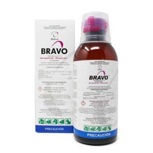Bravo 2.7% Pour On — Antiparasitario externo pour-on para bovinos 1 L