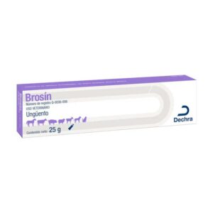 Brosín Ungüento 25 g — Ungüento antibiótico para bovinos 25 g
