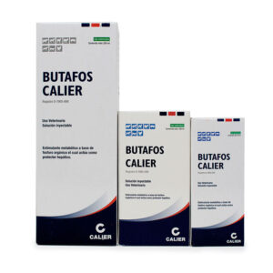 Butafos Calier — Estimulante metabólico y protector hepático para bovinos, caballos, aves y cerdos