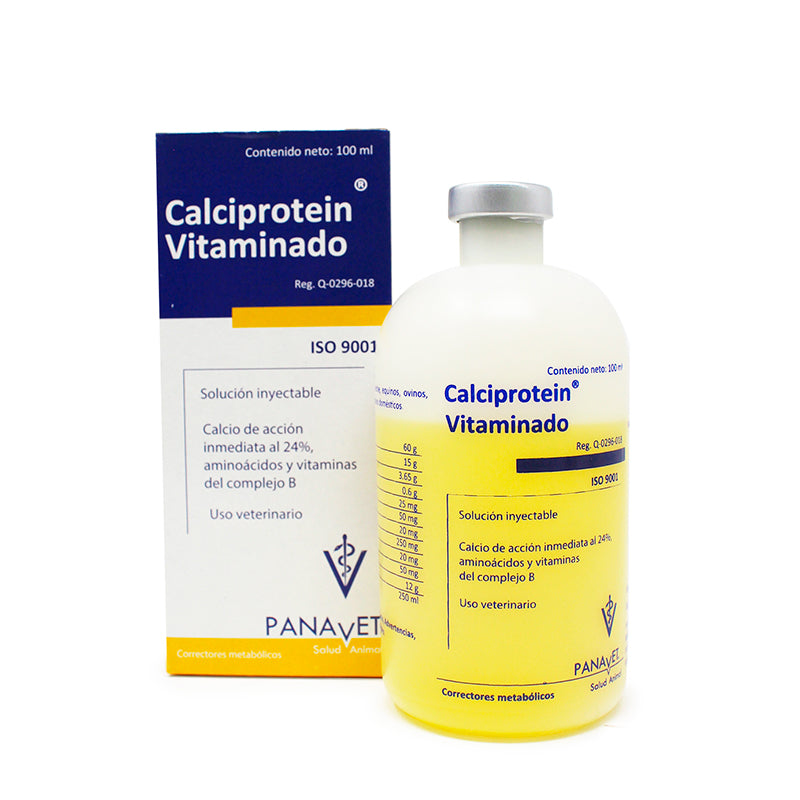 Calciprotein® Vitaminado — Suplemento de Calcio, Vitaminas y Aminoácidos para Bovinos