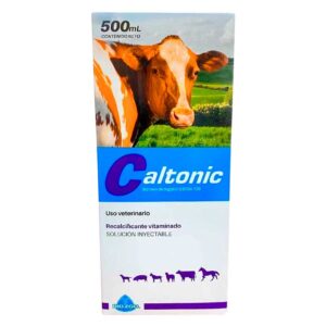 Caltonic — Suplemento vitamínico y mineral inyectable para Bovinos 500 ml
