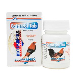 Catarrol Tab 20 Tabletas — Antiparasitario interno para bovinos