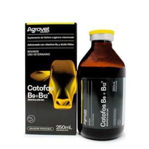 Catofos B9+B12 — Complejo vitamínico inyectable para bovinos 250 ml