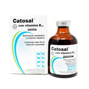 Catosal con Vitamina B12 — Estimulante metabólico para bovinos 50 ml
