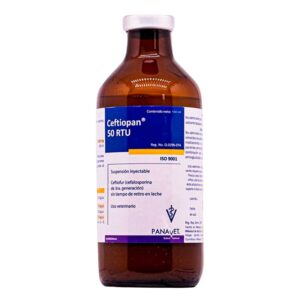 Ceftiopan 50 RTU 100 ml — Antibiótico de amplio espectro para bovinos