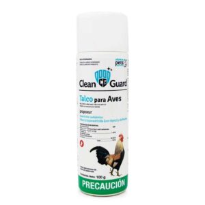 Clean Guard Talco para Aves — Polvo insecticida ectoparasiticida para