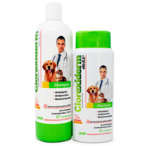 Clorexiderm Max® — Shampoo Antiséptico, Antiprurítico y Reestructurante para bovinos y caballos
