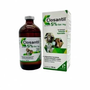 Closantil Inyectable 5% — Antiparasitario interno para bovinos 100 ml