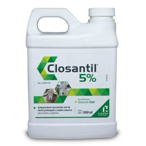 Closantil Oral 5% — Antiparasitario interno para bovinos 1 Litro