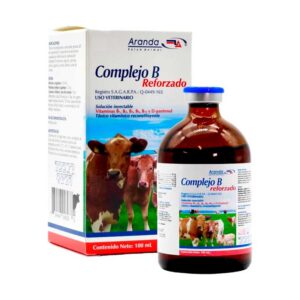 Complejo B Reforzado — Suplemento vitamínico del complejo B para bovinos, equinos, porcinos y aves