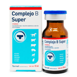Complejo B Super — Complejo vitamínico B para bovinos y caballos 10 ml, 20 ml, 100 ml