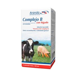 Complejo B con Hígado — Complejo vitamínico B con extracto hepático para Bovinos
