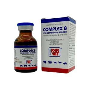 Complex B — Complejo vitamínico B para bovinos y caballos 20 ml
