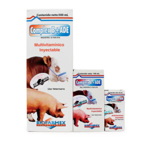Complex B + ADE — Multivitamínico inyectable para bovinos y caballos 20 ml