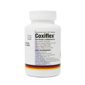 Coxiflex 100 Tabletas — Antibiótico de amplio espectro para bovinos