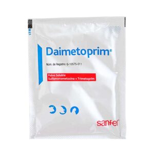 Daimetoprim 20 g — Antibiótico combinado para Aves 20 g