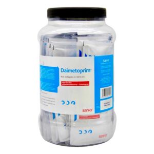 Daimetoprim — Antibiótico polvo soluble para Aves 50 Sobres de 20 g