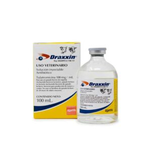 Draxxin 100 ml — Antibiótico de amplio espectro para bovinos 100 ml