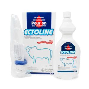 Ectoline Pour On — Antiparasitario externo pour-on para bovinos 1 Litro