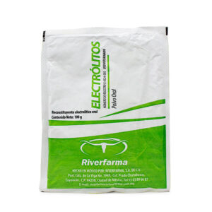 Riverfarma — Reconstituyente Electrolítico Oral para bovinos y caballos