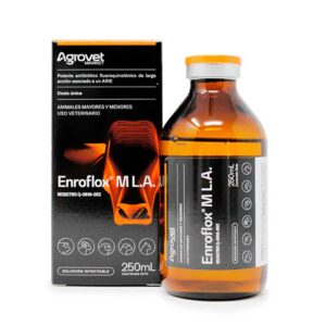 Enroflox M L.A. — Antibiótico fluoroquinolónico con antiinflamatorio de larga acción para Bovinos 25