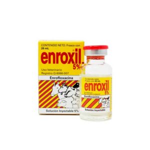 Enroxil 5% — Antibiótico de amplio espectro para bovinos 20 ml