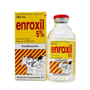 Enroxil 5% — Antibiótico de amplio espectro para bovinos 250 ml
